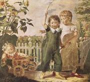 Philipp Otto Runge The Hulsenbeck Children (mk09) oil painting on canvas